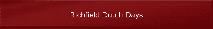 Richfield Dutch Days